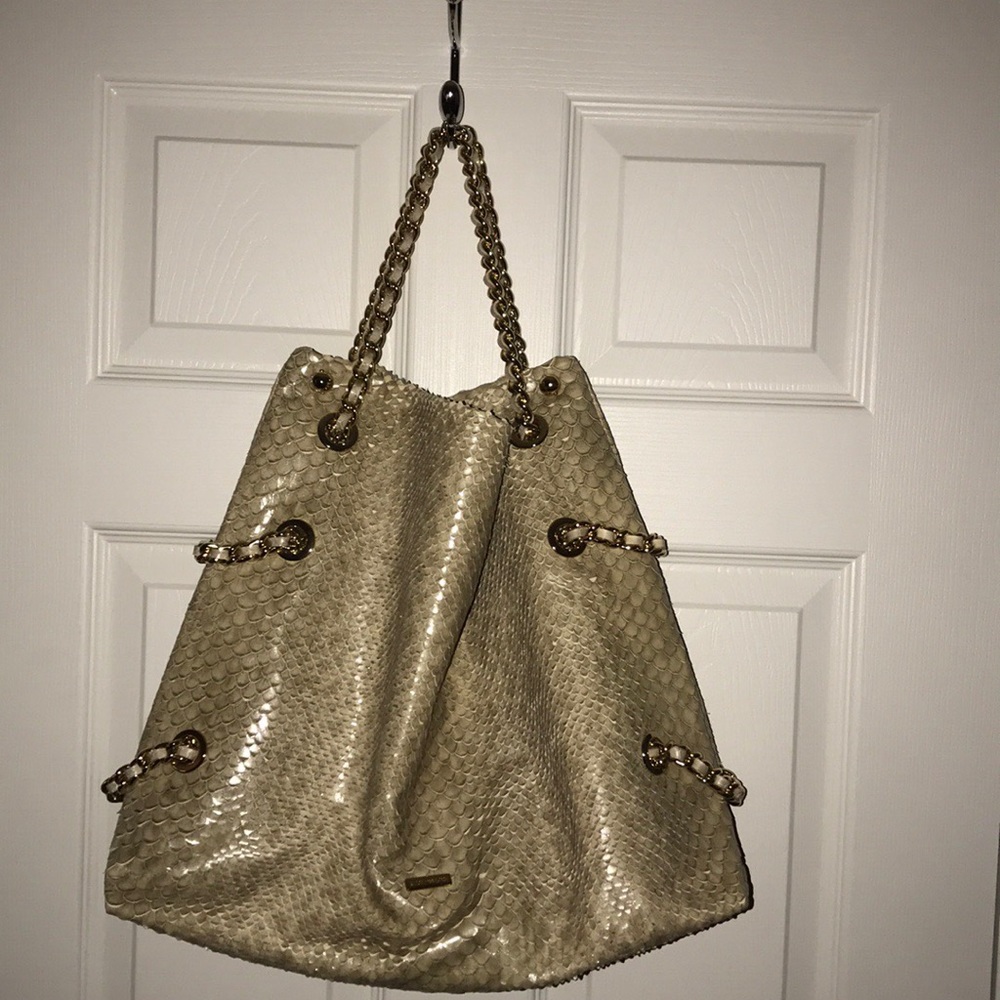 Emporio Armani Exotic Leather Handbag